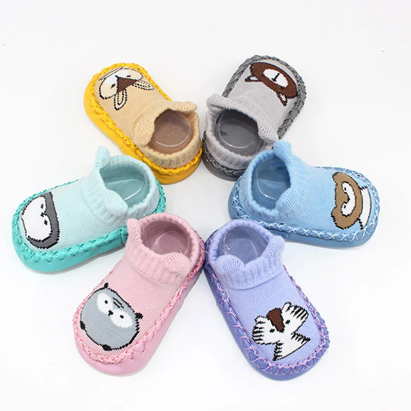 

2020 Baby Shoes Fashion Cartoon Animal Baby Girls Boys Anti-Slip Socks Slipper Soft Comfortable Casual Shoes Boots
