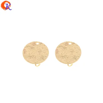 

Cordial Design 100Pcs 15*15MM Jewelry Accessories/Earrings Connectors/Coin Shape/DIY Jewelry Making/Hand Made/Earring Findings