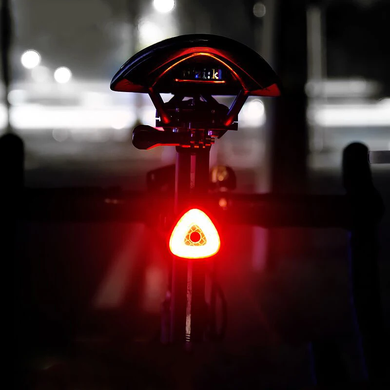 XANES STL15 умный стоп-датчик USB задний фонарь для велосипеда водонепроницаемый