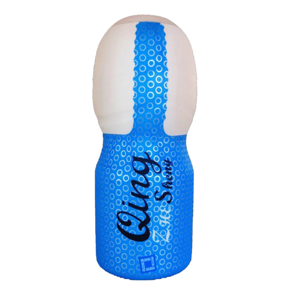 Handheld Male Masturbator Cup Pussy Deep Throat Vacuum Cup Men Massager Aircraft Cup