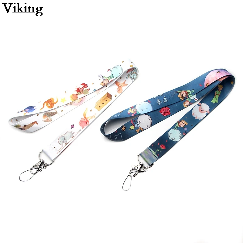 

Le Petit Prince Printing Lanyards For Keys ID Card Phone Neck Strap Keychain USB badge Holder Phone Hang Rope Cute Lanyard G0323