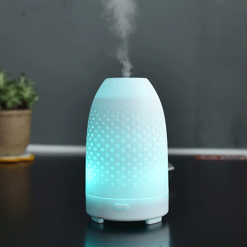 USB Арома диффузор эфирное масло мини увлажнитель воздуха BPA бесплатно светодиодный ночник освежитель воздуха для спальни офиса сна 50 мл