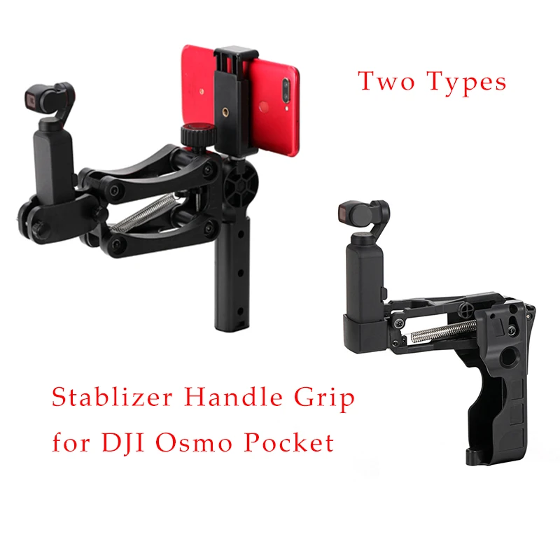 Titular para Dji Acessórios do Telefone Estabilizador Punho Aperto Braço Handheld Amortecedor Suporte Flexível 4th Eixo Osmo Bolso Cardan
