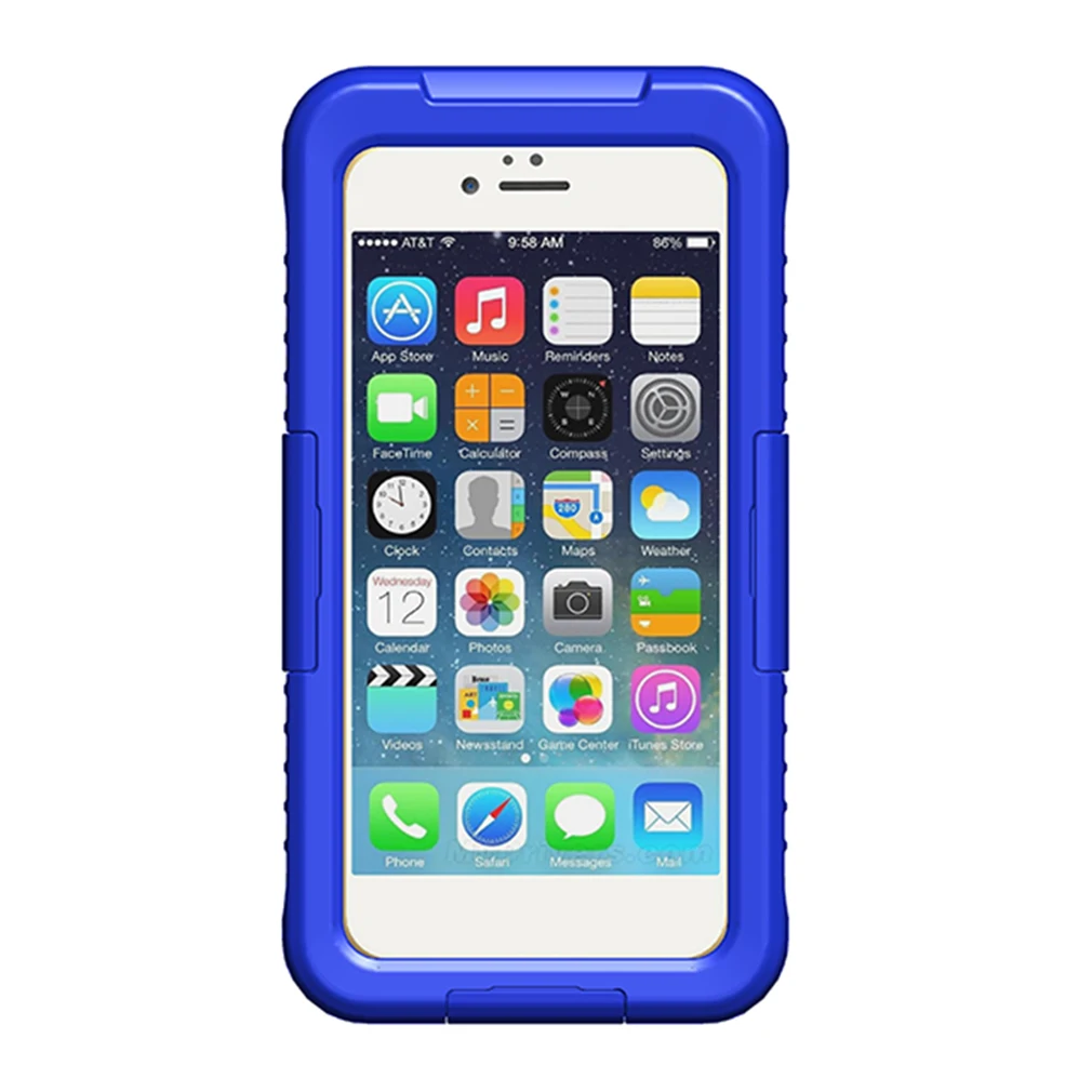 100% новый водонепроницаемый чехол для iphone 6 для iphone 6S прочный легкий монтаж встроенный замок
