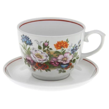 

Tea pair "Bouquet of flowers", 600 ml