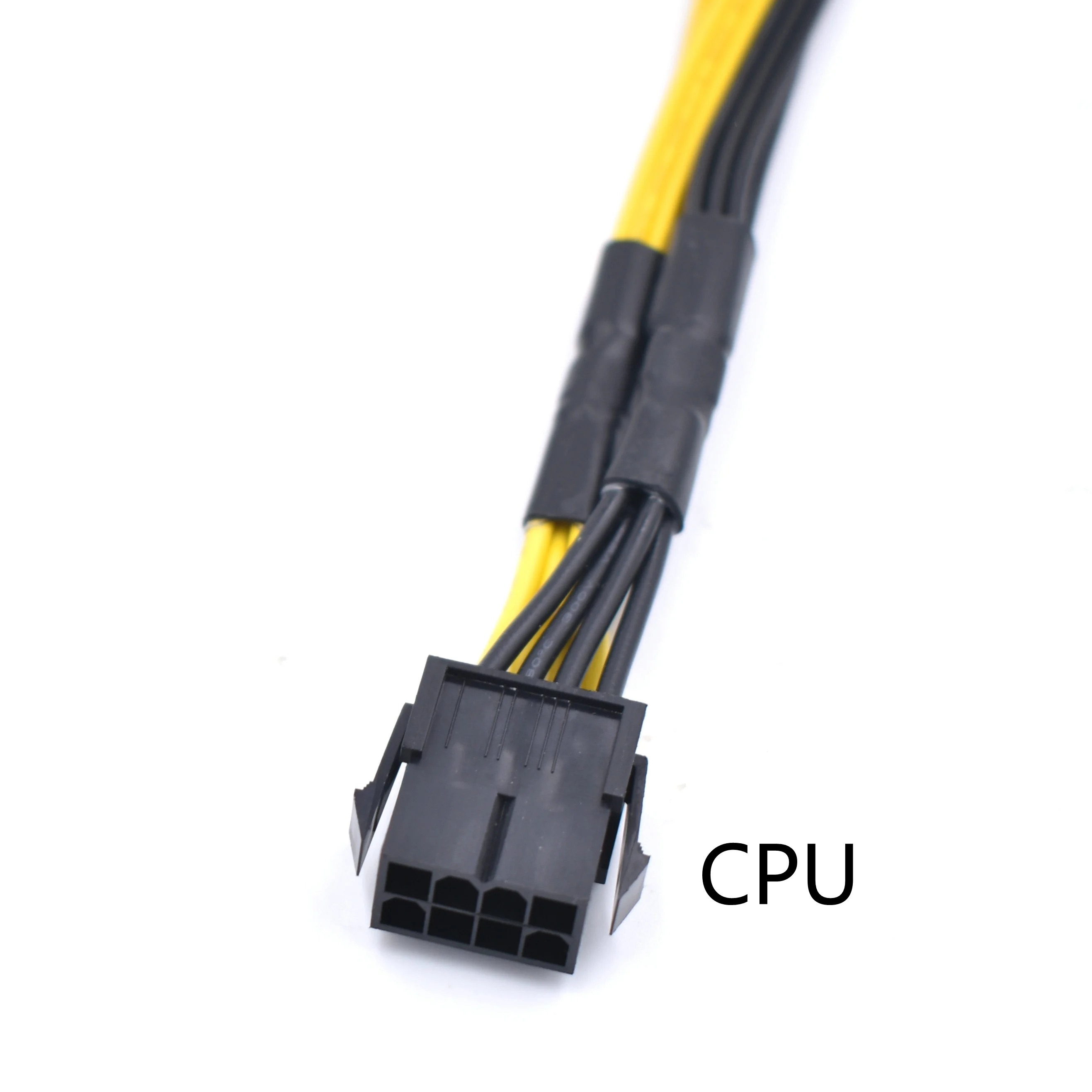 ATX 12V CPU 8 Pin to 3* 8Pin (6+2) Pin PCI-E Male Splitter Power Extension adapter Cable for Graphics Card