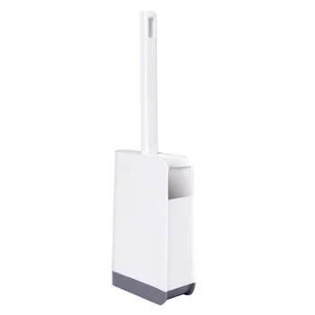 

Corner Portable Long Handle Seamless Arc-shaped Toilet Brush Accessories Cleaning Supplies Curved Household Plastic Bathroom