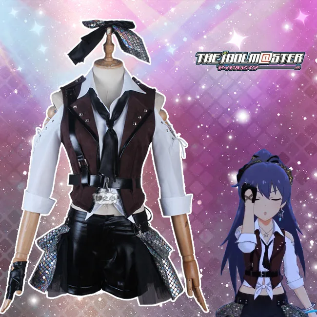

THE IDOLM@STER Millon Live MLTD Rebellion Live At Dome Uniforms Cosplay Costume Free Shipping F