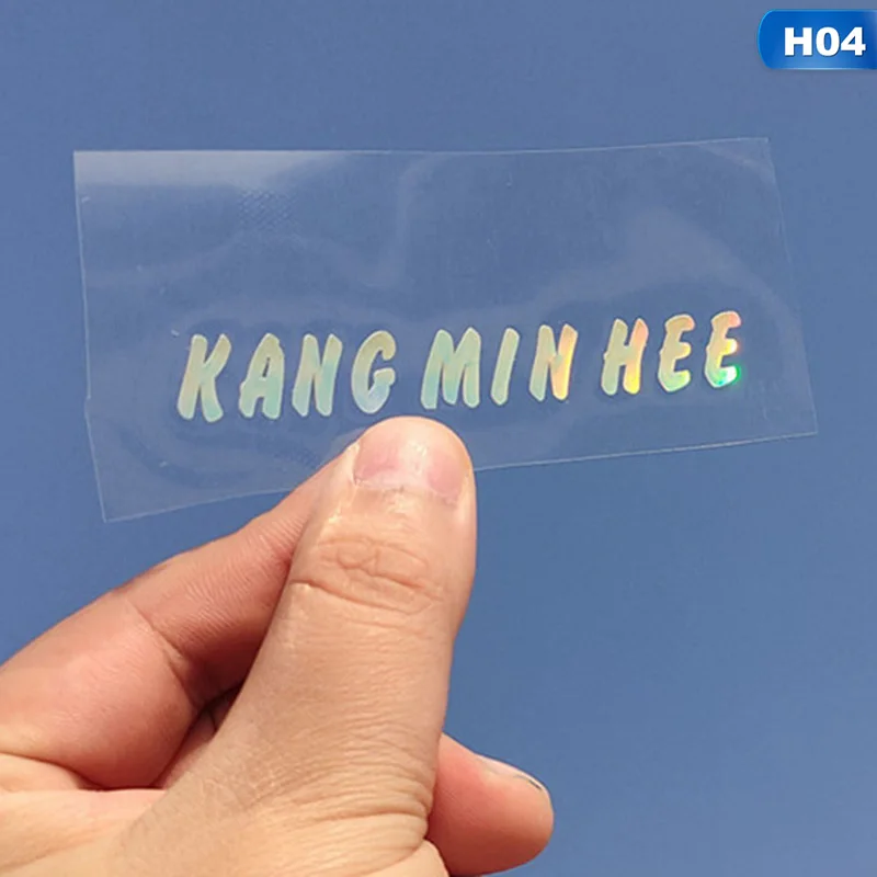 4 Производство 101X1 Прозрачная лазерная наклейка мини-альбом Quantum Leap X1 LEE EUNSANG KIM WOOSEOK CHO SEUNG YOUN - Цвет: 4