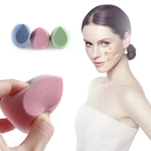 1 шт., модная Полезная основа с грибовидной головкой, порошковая пудра, спонж для женщин, косметическая пудра с ручкой, гладкая форма