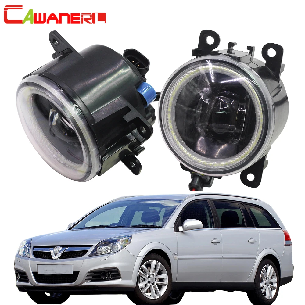 

Cawanerl Car 4000LM LED Fog Light Angel Eye Daytime Running Light DRL 12V For Opel Vectra C 2002 2003 2004 2005 2006 2007 2008