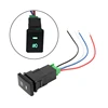 Yellow/Green Rear Fog light Push Switch 4 Wire Button For Toyota Camry Prius Corolla  Foglight Switch DC12V ► Photo 3/6