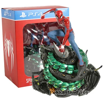 

PS4 Game Groter Zijn Spider-Man Standbeeld Marvel Super Hero Model Verjaardagscadeau Figurine Toys