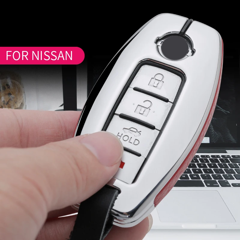 

Car Key Cover Car Key Case Shell For Infiniti For Nissan Qashqai J10J11 X-Trail T31T32 Kicks Tiida Pathfinder Murano Note Juke