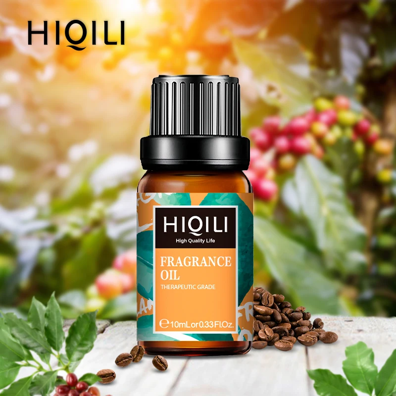 Кофейное ароматическое масло HIQILI 10 мл диффузор эфирное Мускусное кокосовое