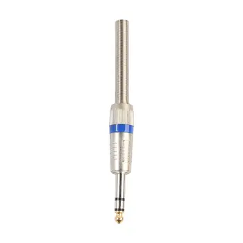 

6.35MM Mono Sophomore Core Amplifier Microphone Plug 6.35MM Jack Plug 6.5MM Connector Mono Audio Plug Jack With Spring