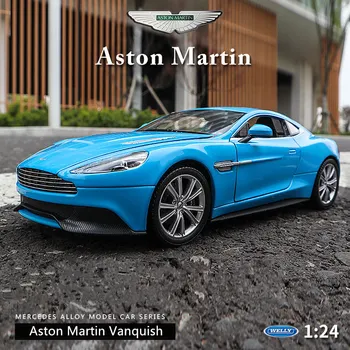 

Welly 1:24 Scale Diecast Simulator Aston Martin Vanquish Model Car Toys For Children Gift Decoration Collection Kids Toy