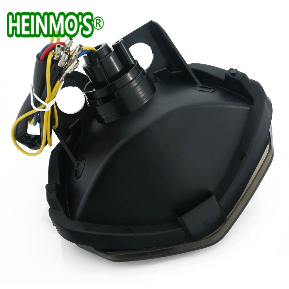 Для Kawasaki Ninja 250 R 250R EX250 2008 2009 2010 2011 2012 хромированный задний фонарь стоп сигнал