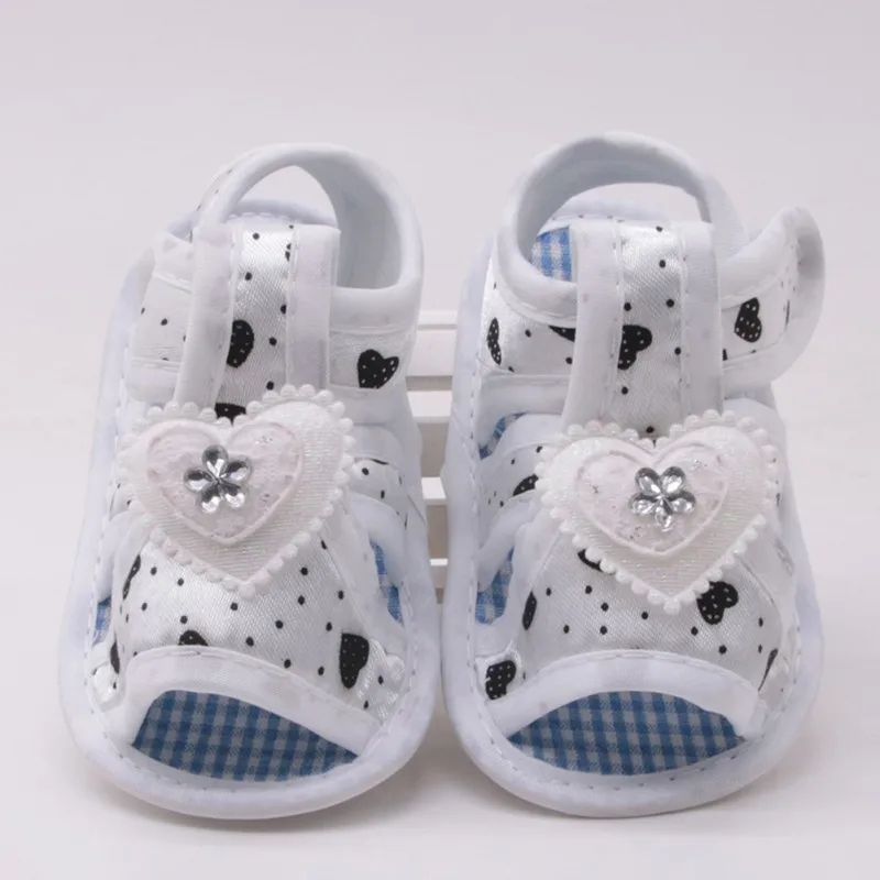 Newborn Baby Kids Boys Girls Shoes Non-Slip Hollow Bowknot Princess Toddlers Girl Sandals