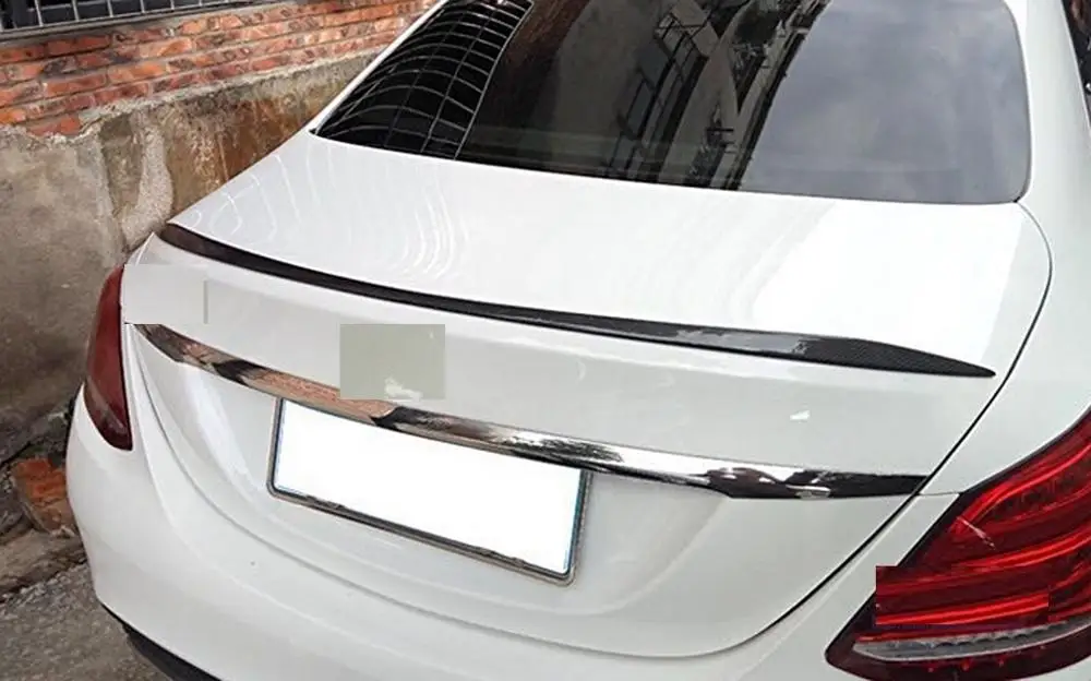 Спойлер багажника из углеродного волокна для- Mercedes-Benz W205 C200 C180 C6300 Тип C2