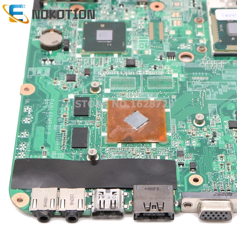 NOKOTION A000076410 DABL6DMB8F0 ПК материнская плата для Toshiba Satellite L655 материнская плата для ноутбука HM55 DDR3 работает бесплатно процессор