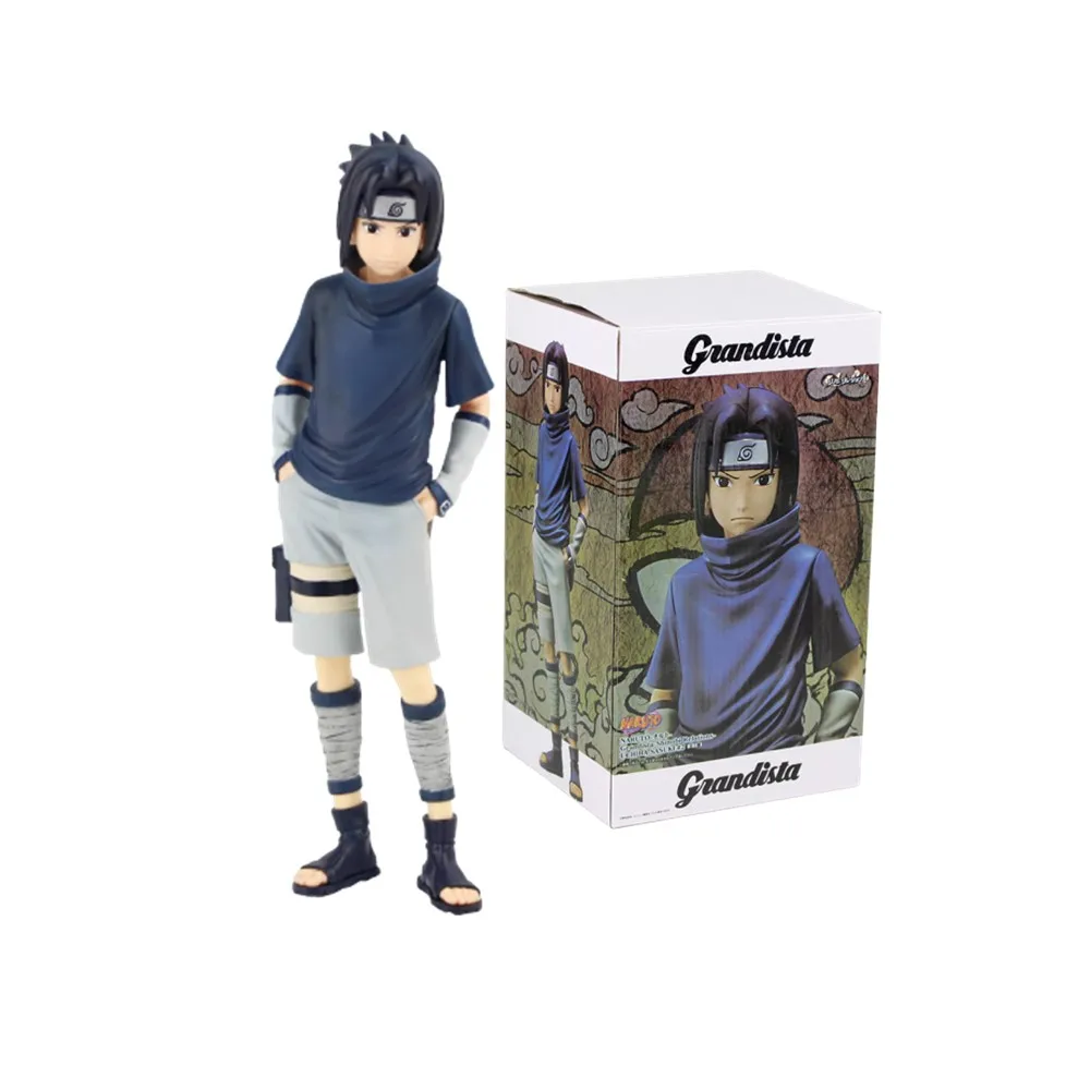 Grandista Naruto Uchiha Sasuke Anime Figure PVC Toys for Children Action Shippuden Figurine Uzumaki Naruto Collector Model Doll