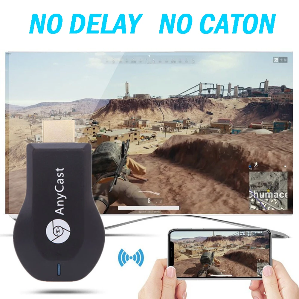 H1bf59232234446788688b06727f7c2ddq - TV Stick Anycast 5G/2.4G 4K HDMI Miracast DLNA Airplay WiFi Display Receiver Dongle Support Windows Andriod IOS