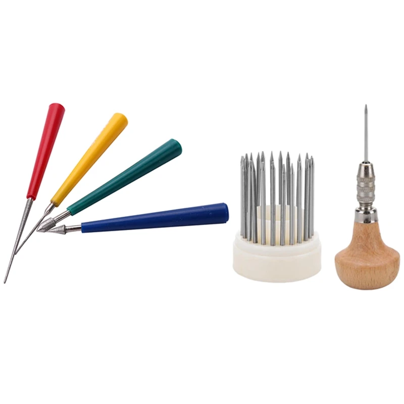 23Pcs Beading Tool Set Diamond Stone Pearl Grain Tools Set & 4Pcs Bead