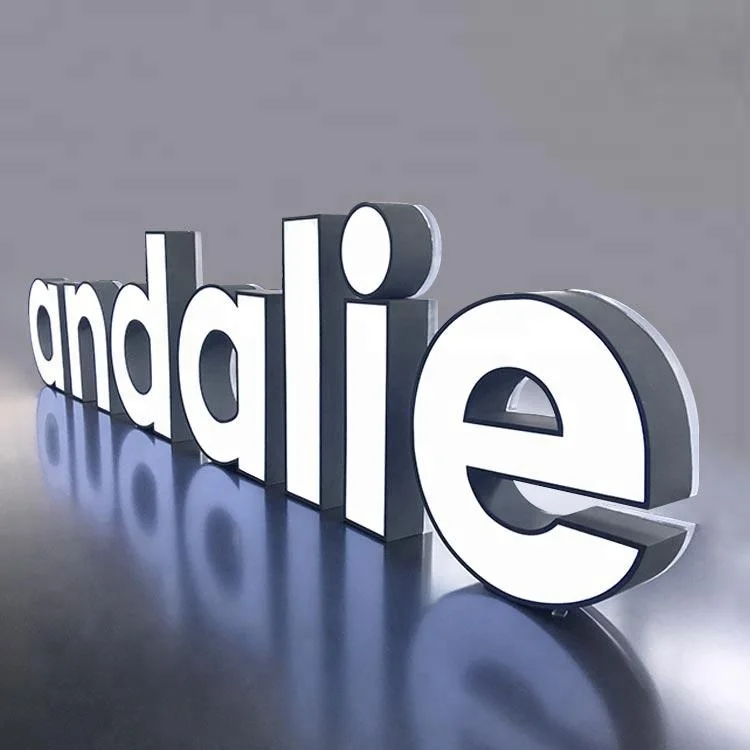 Led Outdoor Name Companies Sign Board Design
