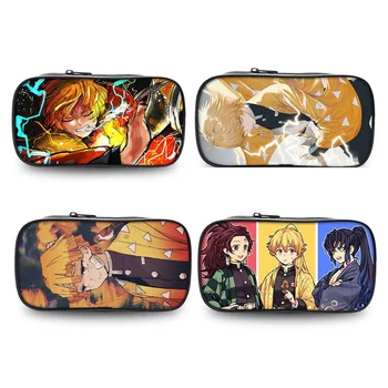 

Demon Slayer: Kimetsu No Yaiba Multi-function Pencil Case Cartoon Creative High-capacity Pencil Case Stationery Box