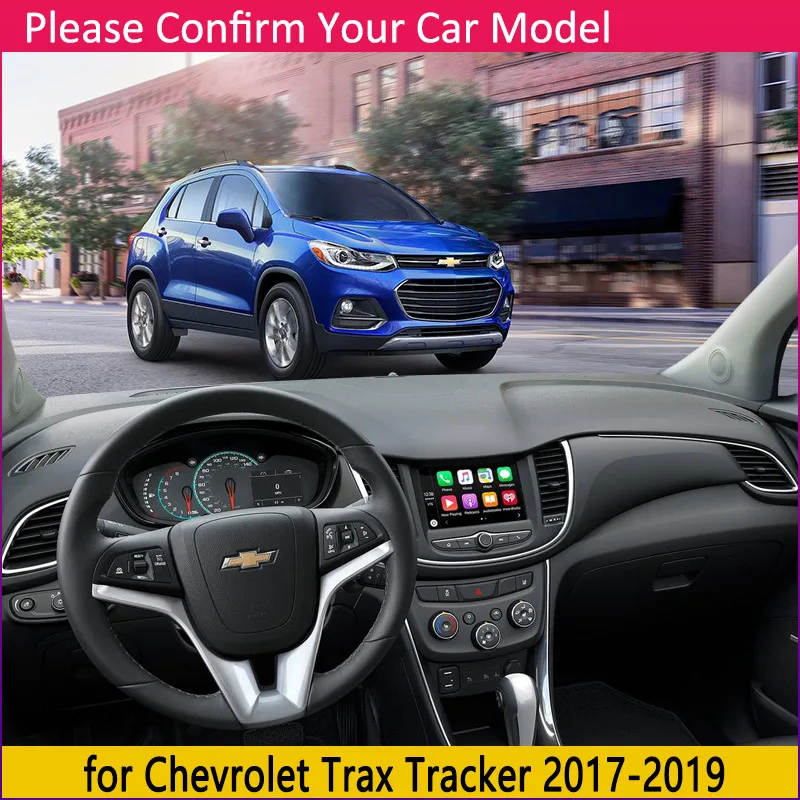Для Chevrolet Trax трекер Холден анти-скольжения Мат панельная крышка приборной ковер автомобильные аксессуары ковер