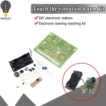 

Touch vibration alarm kit electronic making maker DIY electronic training kit teaching kit, student laboratory