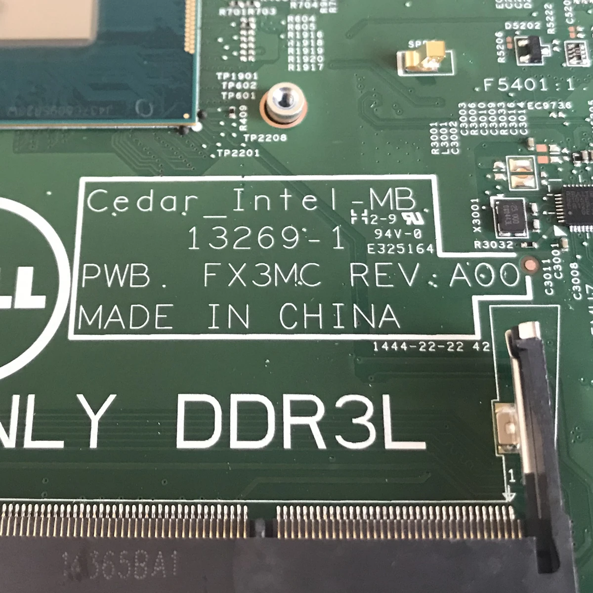 13269-1 для dell 3542 dell 3442 dell 3543 3443 материнская плата 13269-1 PWB FX3MC REV A00 материнская плата I3 cpu GM Рабочая