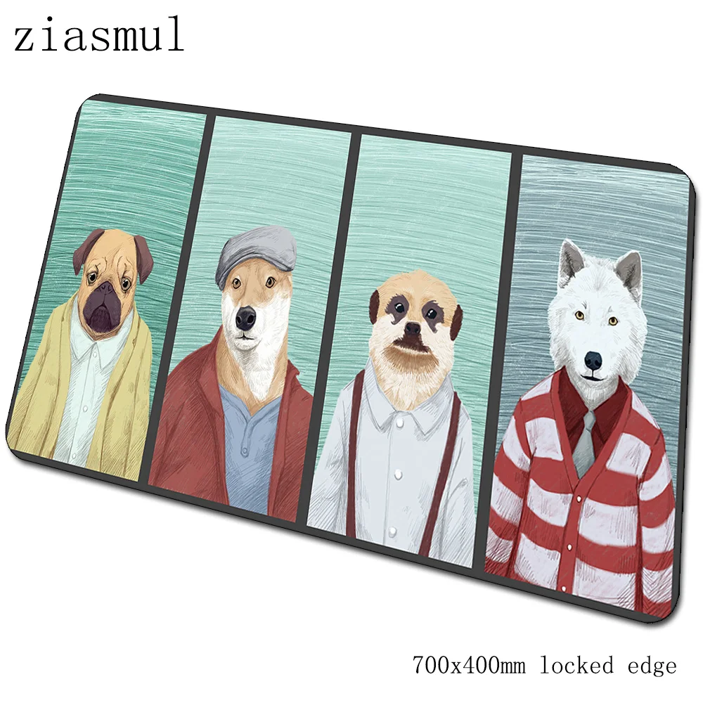 Забавный Коврик для компьютерной мыши 700x400x2 мм коврики Kawaii компьютерная мышь коврик игровые аксессуары милые игровые коврики и чехлы геймер