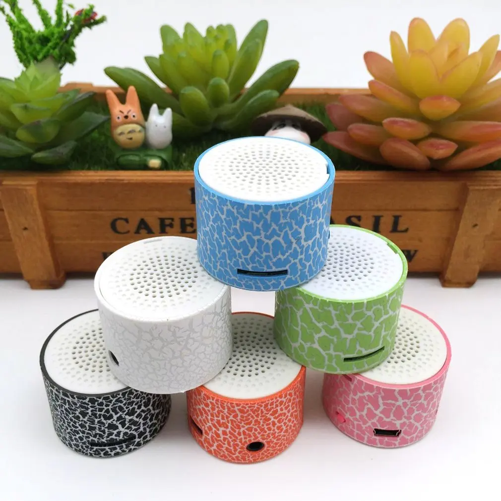 Portable Mini Stereo LowSpeakers Music Player Wireless Tf Speaker Hifi Mp3 Player Portable Speakers Subwoofer