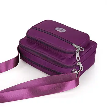 

New Fashion Women's Waterproof Nylon Single Shoulder Bag Mini Bag Casual Wallet Travel Bag Crossbody Bag