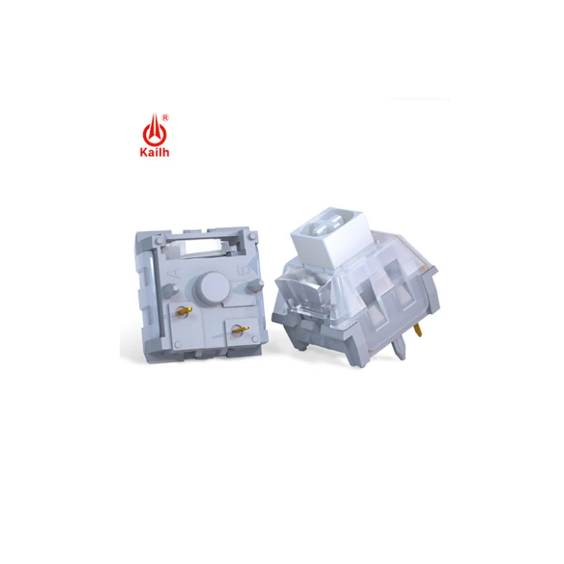 

Kaihua kailh key switch mechanical game keyboard axis Master Series paragraph Box White Owl axis keyboard switch 5pin