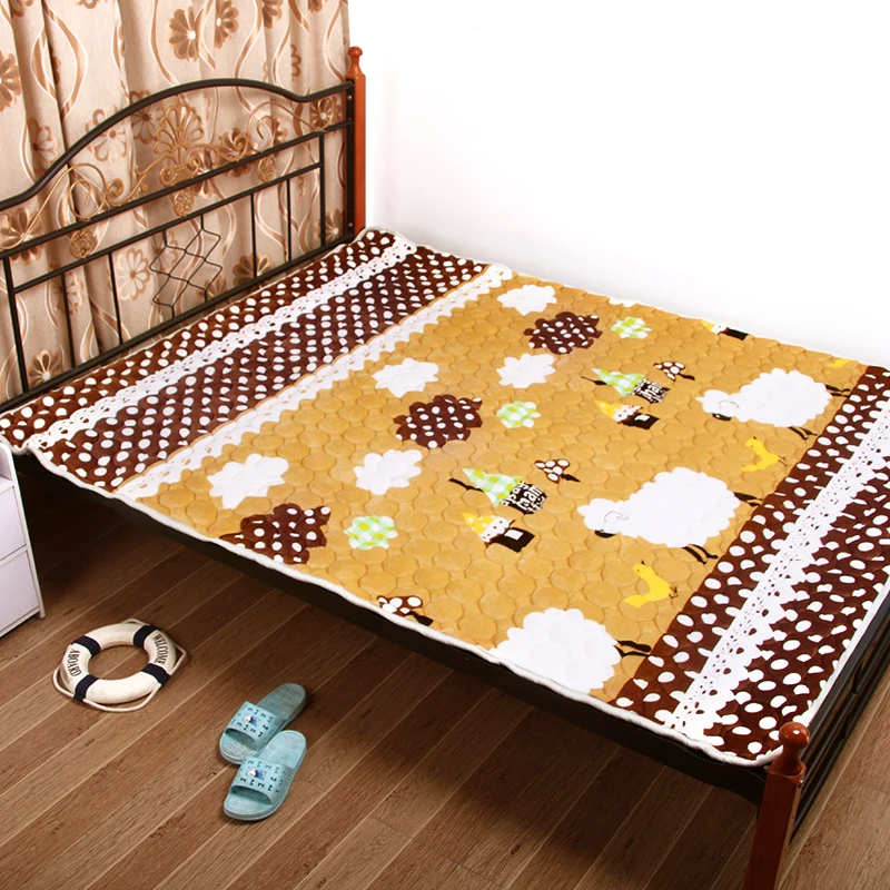 Multiple flannel mattress pads