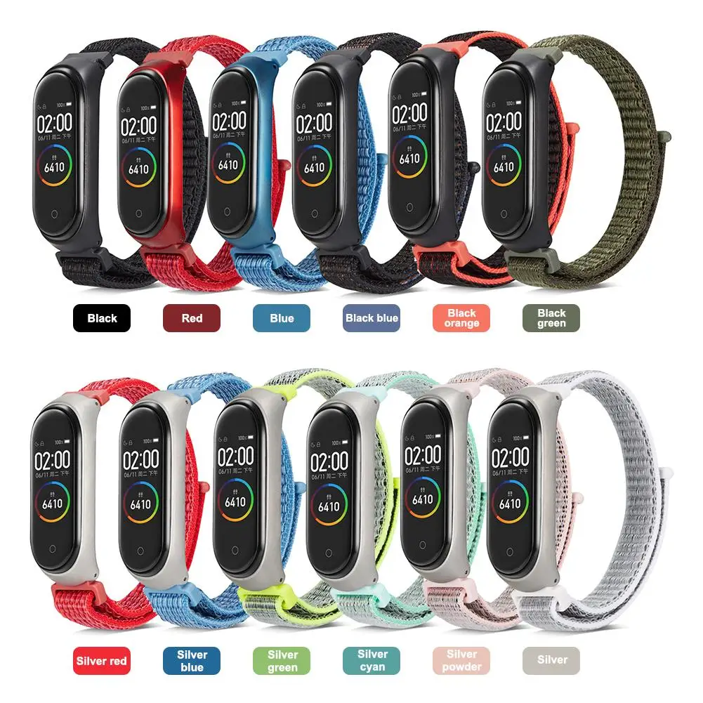Original Xiaomi 12 Colorful Wrist Strap Bracelet Replacement for Miband 3 4 Xiaomi Mi band 3 4 Xiaomi Wristbands 4 3 NFC
