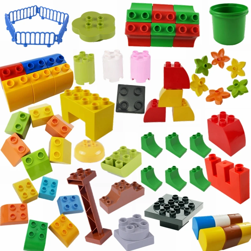Duplo Diy аксессуары строительные блоки сборные игрушки для детей обучающая игрушка