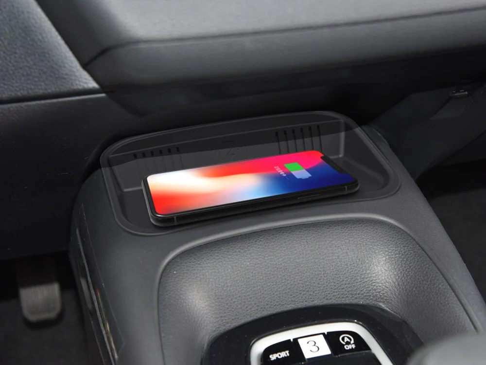Qi автомобильное беспроводное зарядное устройство для Toyota Corolla для iPhone Xs Max X XR samsung S10 S9 инфракрасный Быстрый держатель телефона