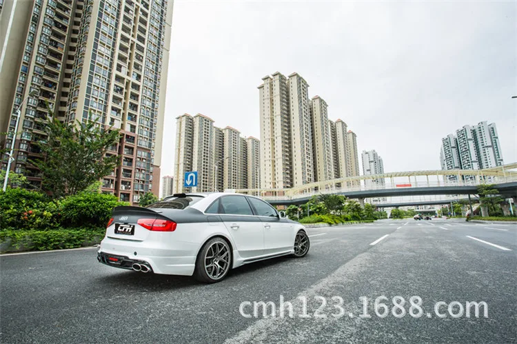 Подходит для AUDI A4L 13-16 крылья спойлера из углеродного волокна