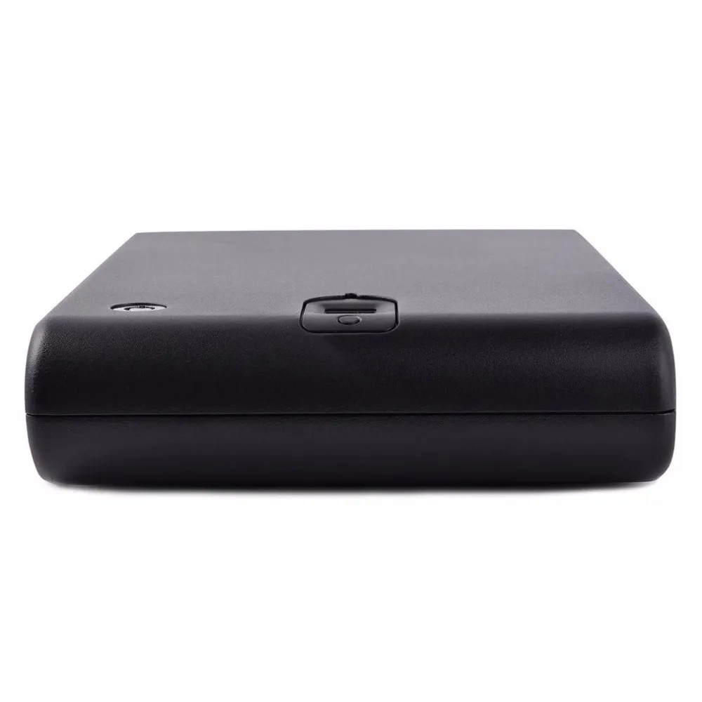 Коробка отпечатков пальцев Сенсор секрет коробка безопасности Keybox Strongbox для ценности ювелирных изделий Портативный Оружейные Сейфы сейфа отпечатка пальцев