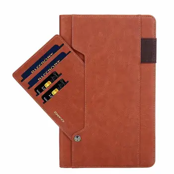 

for Samsung Galaxy Tab A 10.1 (2019) SM-T510 / T515 Vintage PU Leather Case Tablet Smart Flip Full Protec Cover w/ Card Slots