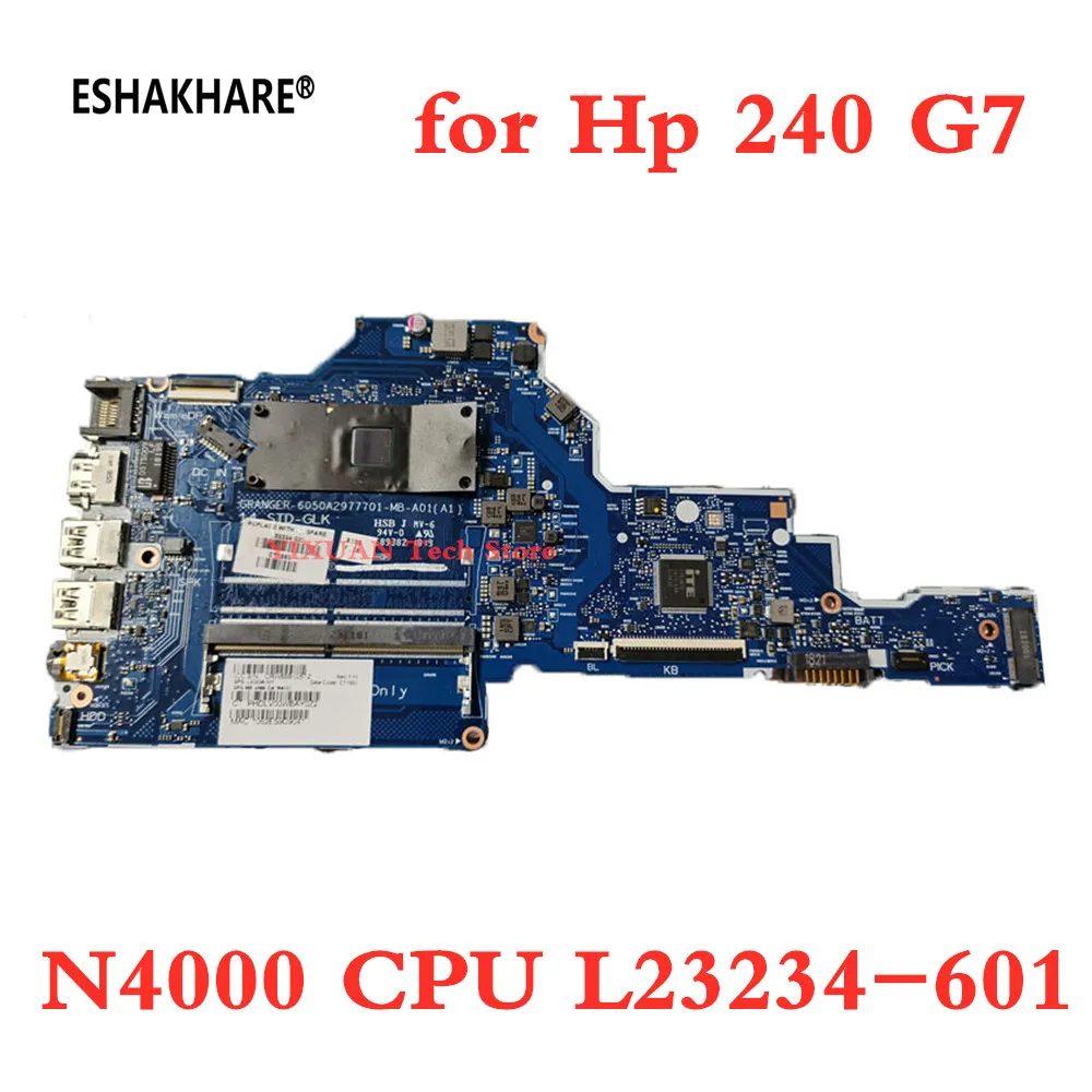 

L23234-601 6050A2977701 para HP TPN-I131 14-CK 240 G7 246 G7 14Q-CS portátil Moederbord con N4000 CPU L23234-001 DDR4 100% test