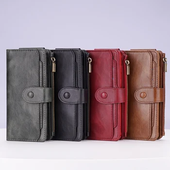 

Luxury Leather Flip Case For Samsung Galaxy S20 Ultra Plus S10 S9 S8 S20 Plus S10e Detached Wallet Coque Card Holder Phone Cover