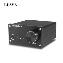 Lusya 4 входа 1 выход/1 вход 4 выхода двухсторонний аудио переключатель сигналов переключатель сплиттер Селектор с RCA AC100V-240V
