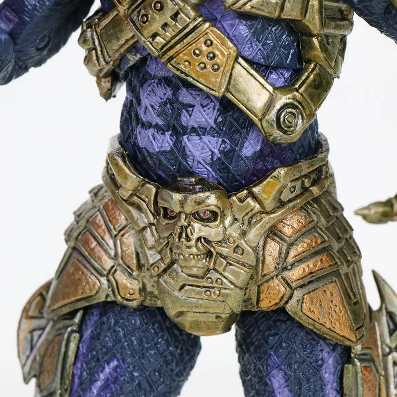 18 см NECA Хищник конечная Охотник за инопланетянами с светодиодный Эпатажный глаз ПВХ фигурка Коллекционная модель игрушки