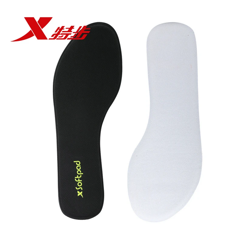 

Xtep Men's Insoles New Soft Pad Memory Foam Stretch Simple and Comfortable Sports Running Shoes Travel Insoles 882237859038