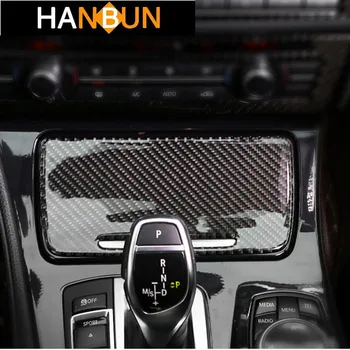 

Carbon Fiber Console Storage Box Panel Decoration Trim For BMW 5 Series F10 F18 2011-2017 Interior Sticker Ashtray Frame Cover